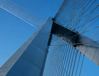 Modern bridge architecture representing structured debt and capital solutions
